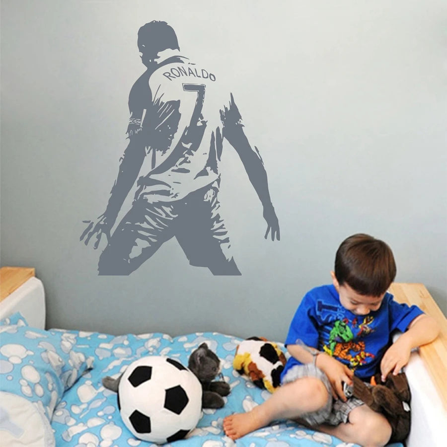 Soccer Cristiano Ronaldo Vinyl Wall Sticker