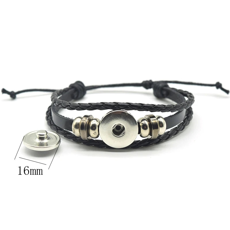 Soccer Leather Bracelet