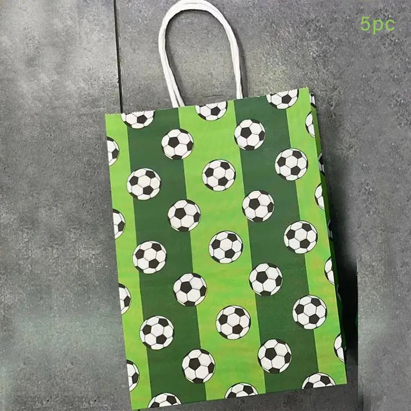 4CM Football Bouncy Balls Jumping Solid Elastic Rubber Balls Kids Boys Happy Soccer Theme Birthday Party Decors